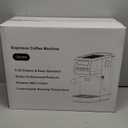 Espresso Machine 20 Bar, Compact Espresso Maker with Milk Frother, Stainless Steel Cappuccino & Latte Machine with LCD Screen, Adjustable Temperature, 44oz Water Tank for Home, Office