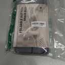 17.7" Silicone Sink Splash Guard - Multi-Functional Kitchen Sink Mat with Drip Tray, Sponge Holder & Soap Dish, 6 Slope Design for Easy Drainage, Foldable & Fasten Button for Secure Fit,Grey (Gray)