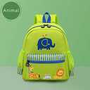 willikiva Cute Zoo Little 3d Backpack Kids Backpack for Boys and Girls Toddler Backpack Waterproof Preschool(Green Zoo)