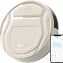 Lefant M210 Pro Robot Vacuum, Strong 2200Pa Suction, 120 Min Runtime, Super Slim Thin, Low Noise, Self-Charging, Wi-Fi/App/Alexa Control, Ideal for Pet Hair & Hard Floors (Pearly White)