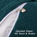 FUTEI Pack of 2 Teal Green Decorative Throw Pillow Covers 12x20 Inch Soft Cozy Solid Boucle Textured Lumbar Pillow Cases,Modern Home Decor for Couch Bed Living Room