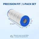 Pro Series Pool Filter Cartridge, 3oz Trilobal Fabric, Replacement for Hayward CX550RE PA55 Unicel C-7656 Filbur FC-1240, Compatible with Star-Clear C500 Easy Clear C550, 50 Sq. Ft.