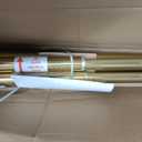 Zenna Home Double Curved Shower Curtain Rod, No Drill, 50-72 Inch Adjustable Tension Curved Shower Rod for Bathroom, Rustproof Double Rod, Non-Slip, Adds Room in Shower, Gold