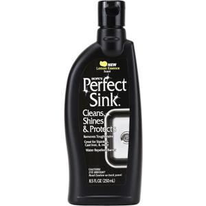 HOPE'S Perfect Sink Cleaner and Polish, Restorative, Removes Stains, Cast Iron, Corian, Composite, Acrylic, 8.5 Fl Oz