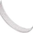Geekria Plastic Headband Pad Compatible with Beats Solo 4 Headphones, Replacement Band Repair Part (White)