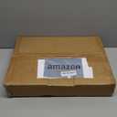 Vantic C Shaped End Table, Small Side Table for Couch and Recliner, Slide Under Sofa Tray Desk with Storage Bag for Living Room and Bedroom, Rustic Brown