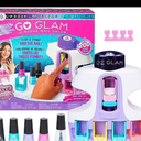 Cool Maker, GO GLAM U-nique Metallic Nail Salon with 200 Icons and Designs, 4 Polishes, Stamper & Dryer, Nail Kit for Girls