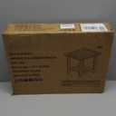 LUE BONA HDPS Shower Benches for Inside Shower, Black Shower Stool for Shaving Legs with Shelf, Waterproof Shower Chair Seat for Spa Bathroom, Weather Resistant/Non-Slip/Handles/Indoor or Outdoor Use