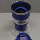 Frost Buddy Togo Buddy - 30 oz Stainless Steel Vacuum Insulated Tumbler - Thermal Mug for Hot and Cold Drinks - Dunkin Cup (Royal Blue)