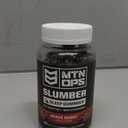 MTN OPS Slumber Sleep Gummies 60 Servings, Tart Cherry 1000mg, Melatonin 2.5mg, Chamomile, Natural Flavors, Made in USA, Mixed Berry, Nighttime Sleep Aid, Best By 04/26