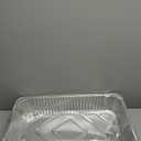 Waytiffer Aluminum Deep Foil Pans Full Size, Large Disposable Roasting & Baking Pan, 21"x13" (10 Pack) Extra Heavy Duty Chafing Trays for Hotels, Restaurants, Heating, Buffets & Bakeware