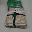 Twin Duvet Set Flowers, 100% Cotton 3 Pieces Twin Floral Bedding Set, Garden Style Yellow Floral Pattern Twin Duvet Cover Floral, with Zipper Closure, Luxury Soft Breathable Comfy (Floral, Twin)