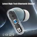 Xspace Ear Wireless Earbuds Hi-Res Audio Bluetooth 5.3 Headpahones True Wireless in Ear Earbuds Deep Bass in Ear Earphones Call Clear with Microphone Sweatproof for Sports, Gym, Work (Blue)