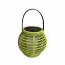 Outdoor Solar Lantern Lights - Solar Powered Garden Lamps, Weatherproof LED Decorative Lighting | Rattan Waterproof Decorative Lantern, Energy Efficient Patio Pathway Ornament for Yard, Balcon