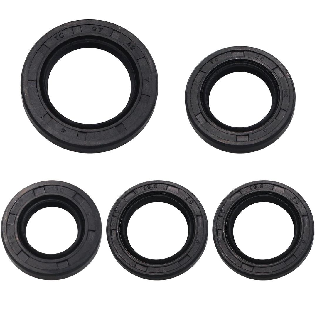 Complete Engine Oil Seal Kit Aftermarket Replacement Parts Fit for GY6 49cc 50cc 139qmb Scooter Moped ATV