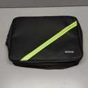 Noiposi Document Organizer with 5200 Heat Insulated,15.0"x11.0"x4.3" Water Resistant and Fireproof Document Box,Portable Home Travel Safe Storage Box for Important Documents,File (Medium, Black)