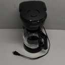 BLACK+DECKER 12-Cup Coffee Maker with Easy On/Off Switch, Easy Pour, Non-Drip Carafe with Removable Filter Basket, Vortex Technology, Black