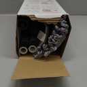 HOMTOYOU Dust Mop for Hardwood Floors: Microfiber Spray Mop for Cleaning Laminate Wood Tile Home Kitchen - 3 Washable Reusable Pads & 1Pcs 400+ML Refillable Bottle (Red)