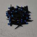Drip Irrigation Emitters with Adjustable 360 Degree Water Flow Drippers Sprayer for 1/4 inch Tubing, Garden Drippers Sprayer Perfect for House Garden Watering System.(50pcs-Blue 360 Degree Sprayer)