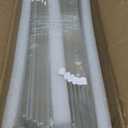 12 Pack Acrylic Sign Holder 8.5 x 11 Wall Mount, Vertical & Horizontal Use, Wall Sign Holder Memo Document Menu Holder for Office Store Restaurants Wedding Party Decoration, No Drilling