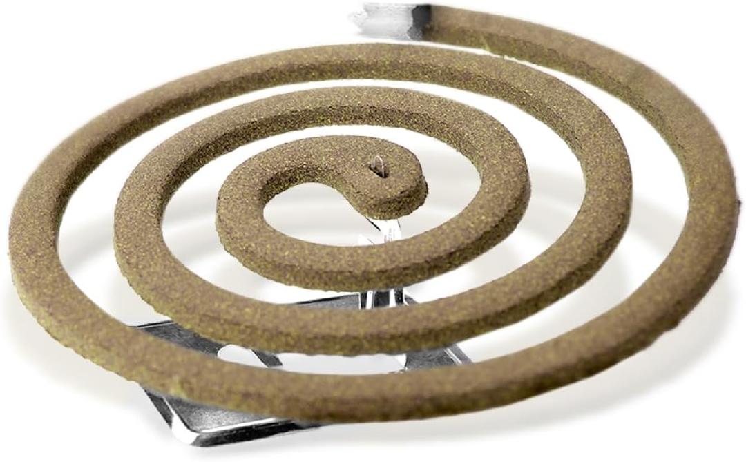 2 x PIC CIT-COIL-4 Mosquito Repellent Citronella Coils,Multi (4 Count (Pack of 1))