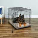 Midwest Homes for Pets 48-Inch New World Crate for Extra-Large Breeds, 90-110 lbs, Single Door Folding Dog Crate, Leak-Proof Tray & Secure Latch, Portable, Durable & Easy to Assemble