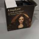 KingKam Upgraded Diffuser Attachment for Dyson Airwrap, Collapsible Travel Hair Diffuser Nozzle for Airwrap, Converts for Dyson Airwrap to Hair Dryer, Foldable and Easy Storage - Light Pink