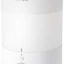 Levoit Dual 150 Humidifier, Aroma, Tabletop, Large Capacity, Compact, 0.8 gal (3 L), Ultrasonic 28dB, Quiet, Upper Water Supply, Night Light, Up to 7.8 fl oz (220 ml)/h, Auto-off, Stylish, White