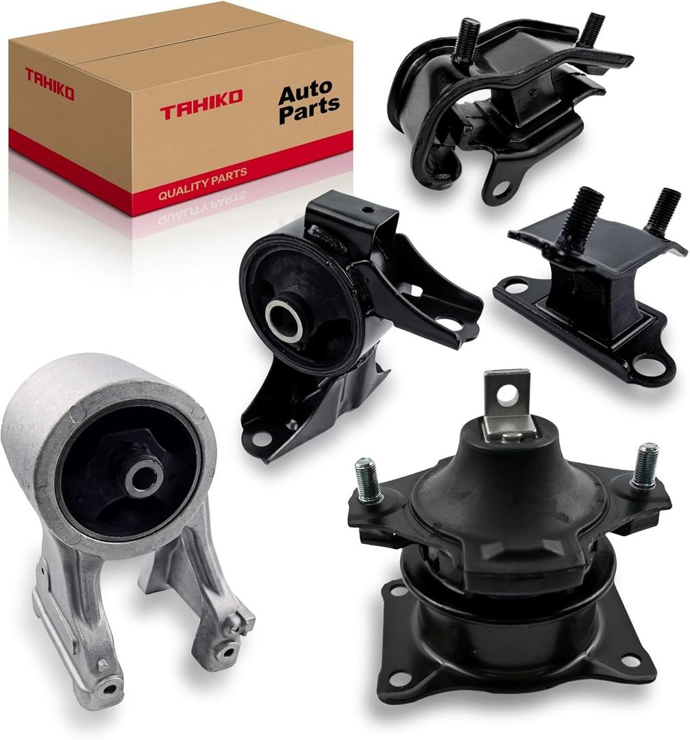 5PCS Engine Motor & Trans Mount Set Compatible with Honda 2005 2006 Odyssey 3.5L EX LX VTEC Replacement for A4526HY A4553 A4555 A4559 A6582