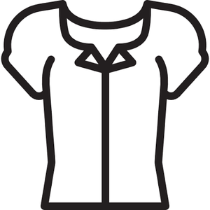 Sampeel Women's Blouse, White, XXL