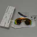 1.6MM Polarized Replacement Lenses & Rubber Kits for Oakley M2 Frame Family Sunglasses (Torch Red - Polycarbonate Polarized)