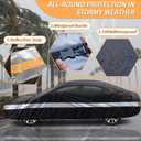 Ford Car Cover Custom Fit for Ford Mustang, Waterproof Car Cover for Automobiles All Weather, Lightweight Full Exterior Cover Outdoor Sun Rain Dust Snow Wind Protection.