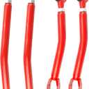 0-4.5" Lift Adjustable Front Control Arms for 2018-2024 Jeep Wrangler JL/JLU, 2020-2024 Jeep Gladiator JT  Upper & Lower Arms, Greasable Bushings