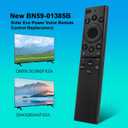 for Samsung Frame Smart TV Remote Replacement: Solar Powered USB-C Fast Charge, 6-12 Months Battery Life, Voice Bluetooth Controller Compatible with Samsung 2020-2025 Neo QLED 4K Smart TVs