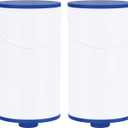 Spa Filter Compatible with FC-2402, 303279, Free Flow, AquaTerra, Fantasy Hot Tub Filter, 1 1/2" Finer Thread, 2 Pack