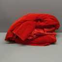 Elegant Comfort Luxury Velvety Feel Blanket, All-Season Lightweight Blanket, Ultra Plush, Soft, Cozy-Fuzzy Flannel Fleece for Couch, Sofa, Bed, Travel, Solid Design, King/California King, Orange