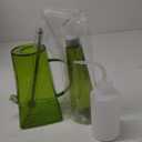 Goowin Indoor Plants Watering Can - Long Spout 47 oz with Bonus 16 oz Spray Bottle & 8.5 oz Squeeze Bottle, Green