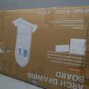 Tiny Land Kids Art Easel, Double-Sided Magnetic Chalkboard & Whiteboard