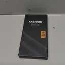 SSLOTSCASE for iPhone 17 Pro Max Case with Card Holder & Kickstand & Slide Camera Lens Cover & Camera Stand & Wallet, Military-Grade Heavy Duty Phone Case Cover for iPhone 17 Pro Max 5G 2025, Black