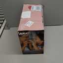 Oggi Stainless Steel Roll Top Bread Box for Kitchen Countertop with Frosted Plexilass Lid - Fits Multiple Loaves of Bread and Other Freshly Baked Goods Including Cookies, Bagels, Muffins (15-Inch by 7-1/4-Inch by 1-Inch)