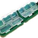 KALAVARMA Waterproof Fishing Lure Box Spoon Hooks Baits Storage Tackle Box Containers for Casting Fishing Fly Fishing