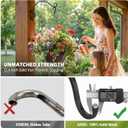 AJART Bird Feeder Hanger for Outside: 22-inch Swivel Hanging Plant Hangers Bracket Outdoor for Garden Patio Yard Tree Wall Mount - Hummingbird Feeder Hooks
