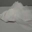 BEAUTELICATE Wedding Bridal Veil with Comb 1 Tier Cut Edge Fingertip&Cathedral Length, Light Ivory, Elbow Length 28"