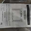 40 inch Wide Electric Fireplace, Wall Fireplace Electric with Remote Control, Realistic Log and Crackling Sound, Overheating Protection and Timer,750/1500W Black