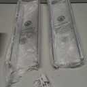 upsimples Acrylic Shelves for Bathroom Storage, 15" Floating Shelves Wall Organizer for Perfume, Make up, Skincare, Kids Bookshelf for Bedroom, Nursery, Living Room Decor, Clear, 4 Pack