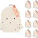 Cheerland Halloween Goodie Bags for Halloween Bags Ghost Treat Bags Trick or Treat Pastel Boo Party Favor Decorations Spooky One Birthday Baby Shower & Kids Party Favors Summerween Supplies Pack of 8