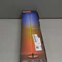 luckystyle Smart RGB+IC Corner Floor Lamp, Bright LED Tall Modern Floor Lamp with APP and Remote, Ambient Lighting Color Changing Standing Lamps with Music Mode and Timing for Living Room, Bedroom, Party