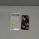 for Motorola Moto G Stylus 5G 2024 Case, Flower Pattern Slim Case Soft Silicone Protective for Moto G Stylus 5G 2024 Phone Cover, Butterfly Black