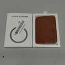 Miroddi for MagSafe Wallet, Magnetic Wallet for iPhone 17/16/15/14/13/12 Series, 0.12 Ultra-Thin Leather Magnetic Phone Card Holder, 3 Card Slots, Fits 3 Cards, Crazy Horse Leather, Brown