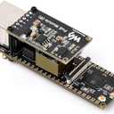 Waveshare ESP32-S3 ETH Development Board, 10/100Mbps RJ45 Ethernet Port, Wi-Fi & BT Support, 240MHz Dual Core Processor, Onboard Type-C Port and TF Card Slot, PoE Module